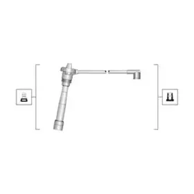 941319170115 MAGNETI MARELLI Комплект проводов зажигания 941319170115 MAGNETI MARELLI Комплект проводов зажигания