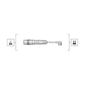 941319170119 MAGNETI MARELLI Комплект проводов зажигания 941319170119 MAGNETI MARELLI Комплект проводов зажигания