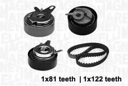 341304970000 MAGNETI MARELLI Комплект ремня ГРМ 341304970000 MAGNETI MARELLI Комплект ремня ГРМ