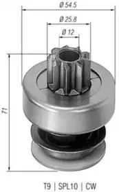 940113020061 MAGNETI MARELLI Ведущая шестерня, стартер 940113020061 MAGNETI MARELLI Ведущая шестерня, стартер