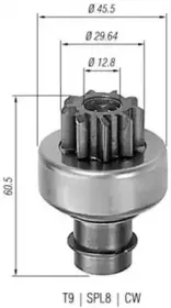 940113020092 MAGNETI MARELLI Ведущая шестерня, стартер 940113020092 MAGNETI MARELLI Ведущая шестерня, стартер