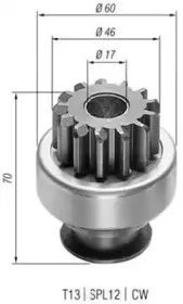 940113020156 MAGNETI MARELLI Ведущая шестерня, стартер 940113020156 MAGNETI MARELLI Ведущая шестерня, стартер