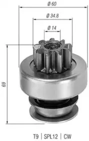940113020215 MAGNETI MARELLI Ведущая шестерня, стартер 940113020215 MAGNETI MARELLI Ведущая шестерня, стартер