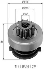 940113020257 MAGNETI MARELLI Ведущая шестерня, стартер 940113020257 MAGNETI MARELLI Ведущая шестерня, стартер