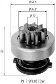940113020271 MAGNETI MARELLI Ведущая шестерня, стартер 940113020271 MAGNETI MARELLI Ведущая шестерня, стартер