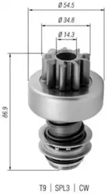 940113020380 MAGNETI MARELLI Ведущая шестерня, стартер 940113020380 MAGNETI MARELLI Ведущая шестерня, стартер