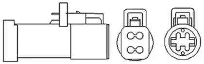 466016355004 MAGNETI MARELLI Лямбда-зонд 466016355004 MAGNETI MARELLI Лямбда-зонд