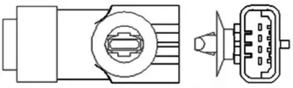 466016355006 MAGNETI MARELLI Лямбда-зонд 466016355006 MAGNETI MARELLI Лямбда-зонд