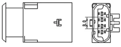466016355050 MAGNETI MARELLI Лямбда-зонд 466016355050 MAGNETI MARELLI Лямбда-зонд