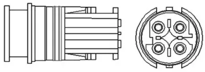 466016355060 MAGNETI MARELLI Лямбда-зонд 466016355060 MAGNETI MARELLI Лямбда-зонд
