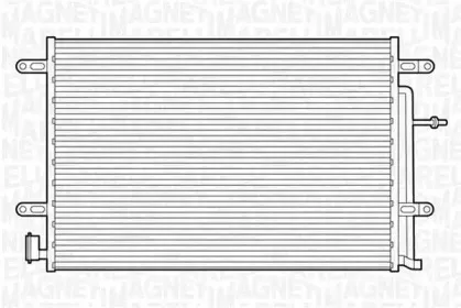 350203240000 MAGNETI MARELLI Конденсатор, кондиционер 350203240000 MAGNETI MARELLI Конденсатор, кондиционер