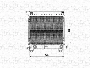 350213534000 MAGNETI MARELLI Радиатор, охлаждение двигателя 350213534000 MAGNETI MARELLI Радиатор, охлаждение двигателя