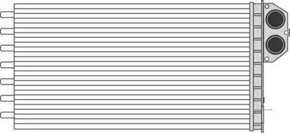 350218264000 MAGNETI MARELLI Теплообменник, отопление салона 350218264000 MAGNETI MARELLI Теплообменник, отопление салона