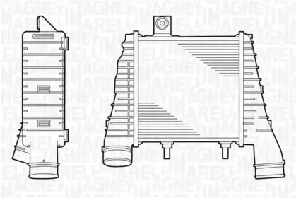 351319201400 MAGNETI MARELLI Интеркулер 351319201400 MAGNETI MARELLI Интеркулер