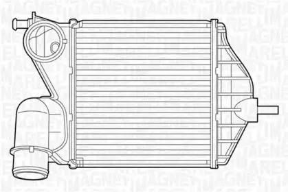 351319201450 MAGNETI MARELLI Интеркулер 351319201450 MAGNETI MARELLI Интеркулер