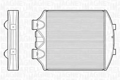 351319201660 MAGNETI MARELLI Интеркулер 351319201660 MAGNETI MARELLI Интеркулер
