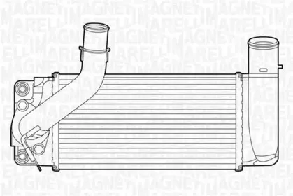 351319201730 MAGNETI MARELLI Интеркулер 351319201730 MAGNETI MARELLI Интеркулер