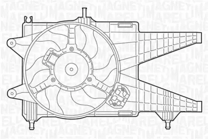 069422020010 MAGNETI MARELLI Вентилятор, охлаждение двигателя 069422020010 MAGNETI MARELLI Вентилятор, охлаждение двигателя