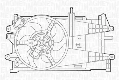 069422044010 MAGNETI MARELLI Вентилятор, охлаждение двигателя 069422044010 MAGNETI MARELLI Вентилятор, охлаждение двигателя