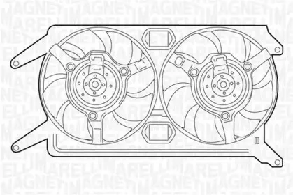 069422243010 MAGNETI MARELLI Вентилятор, охлаждение двигателя 069422243010 MAGNETI MARELLI Вентилятор, охлаждение двигателя