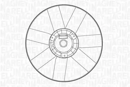 069422259010 MAGNETI MARELLI Вентилятор, охлаждение двигателя 069422259010 MAGNETI MARELLI Вентилятор, охлаждение двигателя