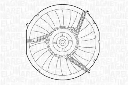 069422265010 MAGNETI MARELLI Вентилятор, охлаждение двигателя 069422265010 MAGNETI MARELLI Вентилятор, охлаждение двигателя
