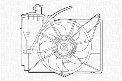 069422358010 MAGNETI MARELLI Вентилятор, охлаждение двигателя 069422358010 MAGNETI MARELLI Вентилятор, охлаждение двигателя