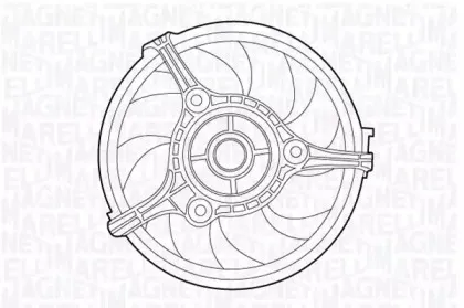 069422468010 MAGNETI MARELLI Вентилятор, охлаждение двигателя 069422468010 MAGNETI MARELLI Вентилятор, охлаждение двигателя