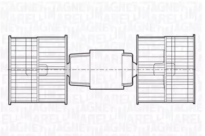 069412677010 MAGNETI MARELLI Вентилятор салона 069412677010 MAGNETI MARELLI Вентилятор салона