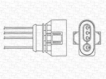 460000423010 MAGNETI MARELLI Лямбда-зонд 460000423010 MAGNETI MARELLI Лямбда-зонд