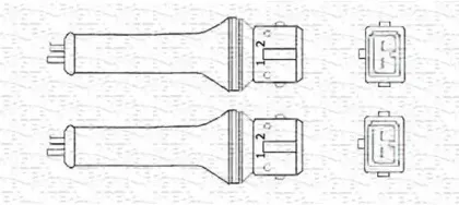 460002145910 MAGNETI MARELLI Лямбда-зонд 460002145910 MAGNETI MARELLI Лямбда-зонд
