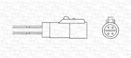 460000244010 MAGNETI MARELLI Лямбда-зонд 460000244010 MAGNETI MARELLI Лямбда-зонд