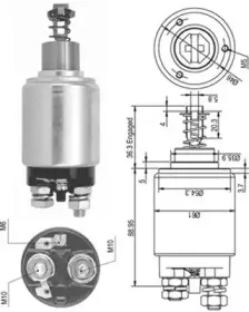 940113050110 MAGNETI MARELLI Тяговое реле, стартер 940113050110 MAGNETI MARELLI Тяговое реле, стартер
