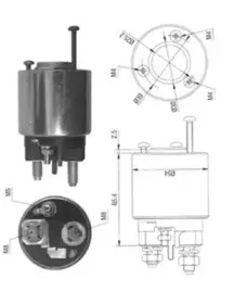 940113050373 MAGNETI MARELLI Тяговое реле, стартер 940113050373 MAGNETI MARELLI Тяговое реле, стартер