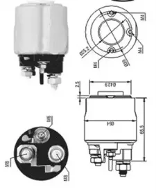 940113050570 MAGNETI MARELLI Тяговое реле, стартер 940113050570 MAGNETI MARELLI Тяговое реле, стартер