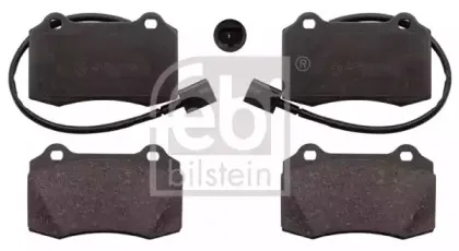 116010 FEBI BILSTEIN Комплект тормозных колодок, дисковый тормоз
