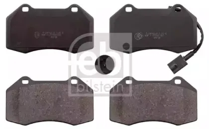 116011 FEBI BILSTEIN Комплект тормозных колодок, дисковый тормоз