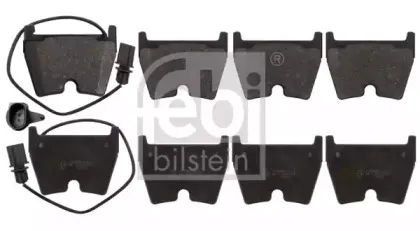 116024 FEBI BILSTEIN Комплект тормозных колодок, дисковый тормоз