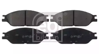 116072 FEBI BILSTEIN Комплект тормозных колодок, дисковый тормоз