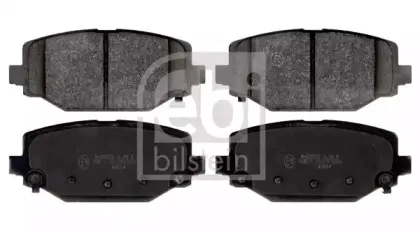 116111 FEBI BILSTEIN Комплект тормозных колодок, дисковый тормоз