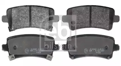 116147 FEBI BILSTEIN Комплект тормозных колодок, дисковый тормоз