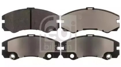 116157 FEBI BILSTEIN Комплект тормозных колодок, дисковый тормоз