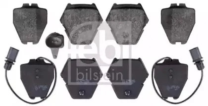 116218 FEBI BILSTEIN Комплект тормозных колодок, дисковый тормоз
