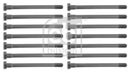 12609 FEBI BILSTEIN Комплект болтов головки цилидра