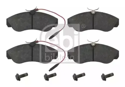 16069 FEBI BILSTEIN Комплект тормозных колодок, дисковый тормоз