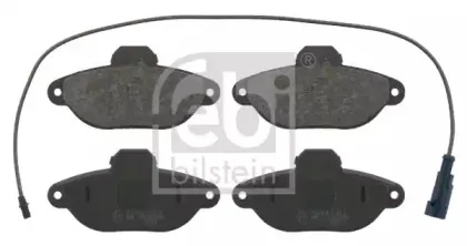 16084 FEBI BILSTEIN Комплект тормозных колодок, дисковый тормоз