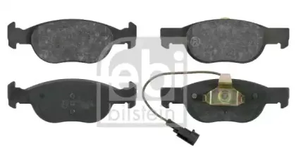 16089 FEBI BILSTEIN Комплект тормозных колодок, дисковый тормоз