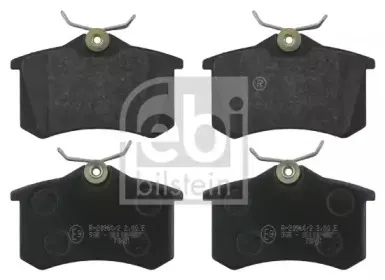 16146 FEBI BILSTEIN Комплект тормозных колодок, дисковый тормоз