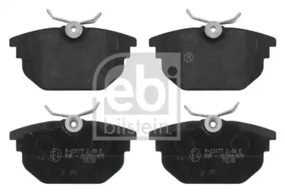 16172 FEBI BILSTEIN Комплект тормозных колодок, дисковый тормоз