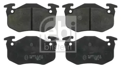 16222 FEBI BILSTEIN Комплект тормозных колодок, дисковый тормоз